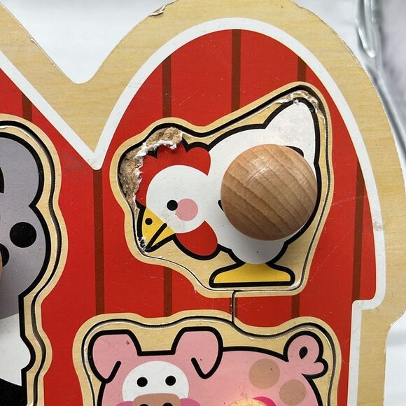 Two Farm Animal Melissa & Doug Puzzles - Picture 9 of 11